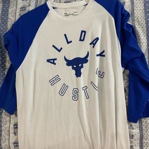 Project rock baseball tee